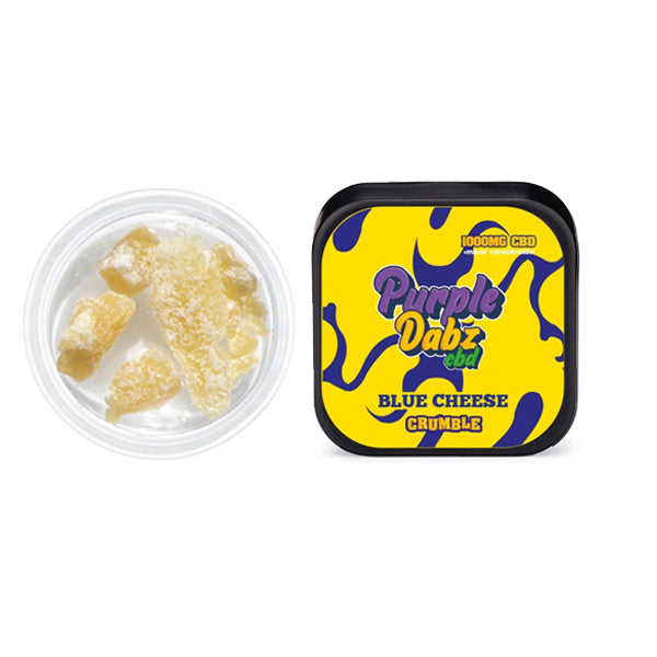 Purple Dabz by Purple Dank 1000mg CBD Crumble - Blue Cheese (BUY 1 GET 1 FREE) | Purple Dank | Hall of Vape |  | CBD Products