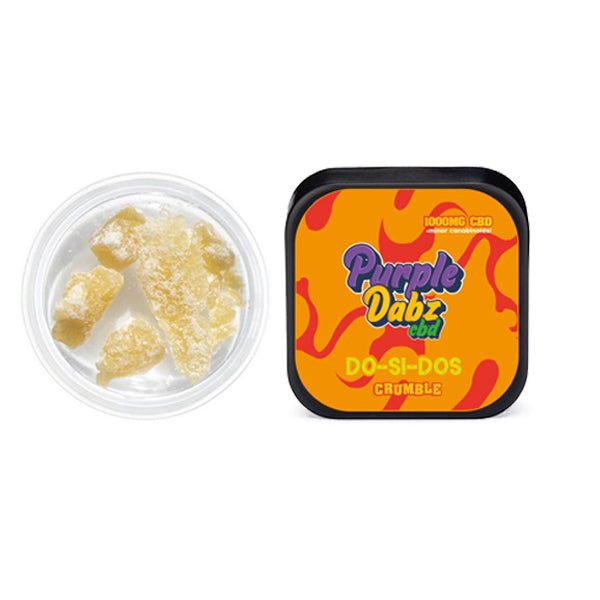 Purple Dabz by Purple Dank 1000mg CBD Crumble - DO-SI-DOS (BUY 1 GET 1 FREE) | Purple Dank | Hall of Vape |  | CBD Products