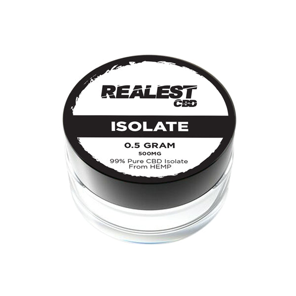 Realest CBD 500mg CBD Isolate (BUY 1 GET 1 FREE) | Realest CBD | Hall of Vape |  | CBD Products