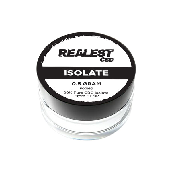 Realest CBD 500mg CBG Isolate (BUY 1 GET 1 FREE) | Realest CBD | Hall of Vape |  | CBD Products