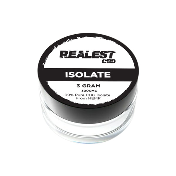 Realest CBD 3000mg CBG Isolate (BUY 1 GET 1 FREE) | Realest CBD | Hall of Vape |  | CBD Products