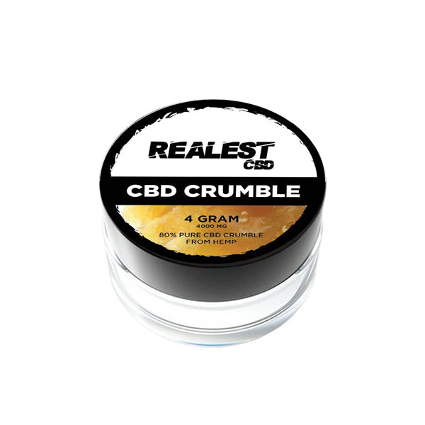 Realest CBD 4000mg 80% Broad Spectrum CBD Crumble (BUY 1 GET 1 FREE) | Realest CBD | Hall of Vape |  | CBD Products