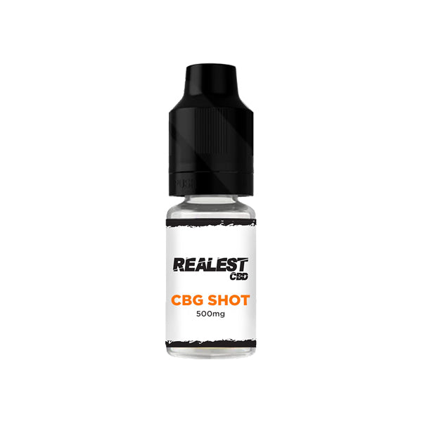 Realest CBD 500mg CBG E-Liquid Booster Shot 10ml (BUY 1 GET 1 FREE) | Realest CBD | Hall of Vape |  | Vaping Products