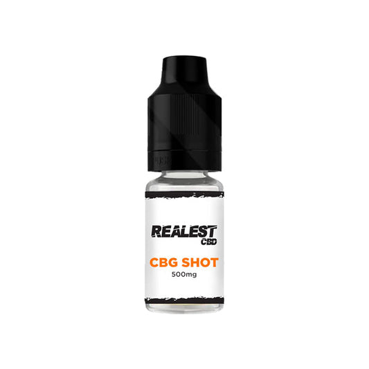 Realest CBD 500mg CBG E-Liquid Booster Shot 10ml (BUY 1 GET 1 FREE) | Realest CBD | Hall of Vape |  | Vaping Products