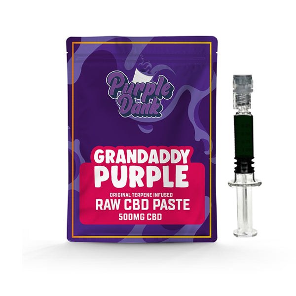 Purple Dank 1000mg CBD Raw Paste with Natural Terpenes - Grandaddy Purple (BUY 1 GET 1 FREE) | Purple Dank | Hall of Vape |  | CBD Products