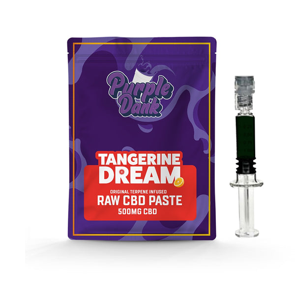 Purple Dank 1000mg CBD Raw Paste with Natural Terpenes - Tangerine Dream (BUY 1 GET 1 FREE) | Purple Dank | Hall of Vape |  | CBD Products