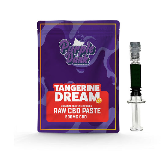 Purple Dank 1000mg CBD Raw Paste with Natural Terpenes - Tangerine Dream (BUY 1 GET 1 FREE) | Purple Dank | Hall of Vape |  | CBD Products