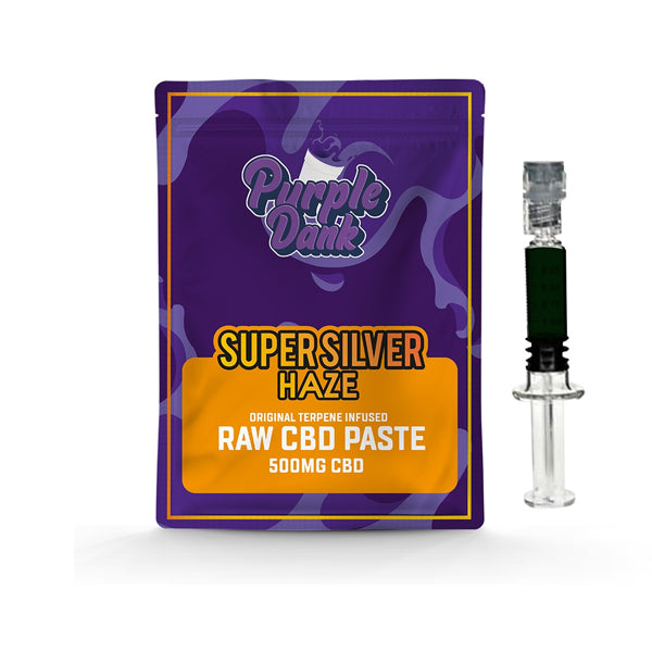 Purple Dank 1000mg CBD Raw Paste with Natural Terpenes - Super Silver Haze (BUY 1 GET 1 FREE) | Purple Dank | Hall of Vape |  | CBD Products