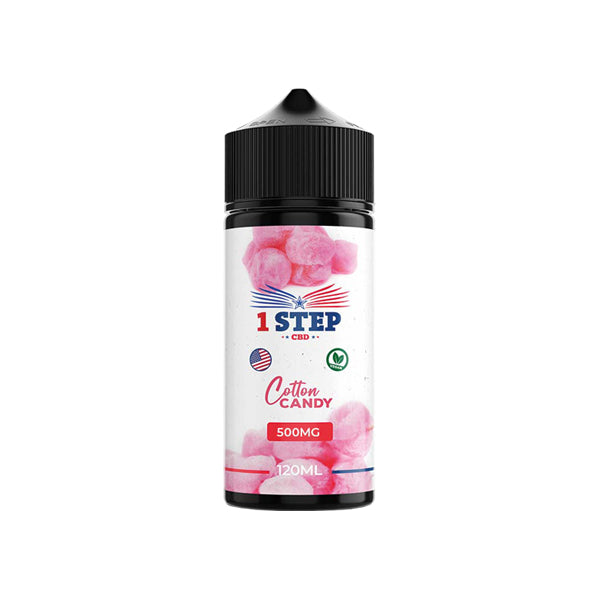 1 Step CBD 500mg CBD E-liquid 120ml (BUY 1 GET 1 FREE)