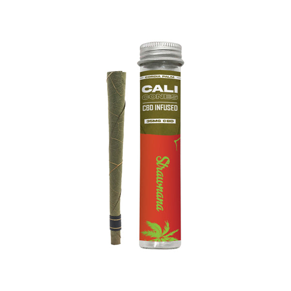 CALI CONES Cordia 30mg Full Spectrum CBD Infused Palm Cone - Strawnana | The Cali CBD Co | Hall of Vape |  | OWN