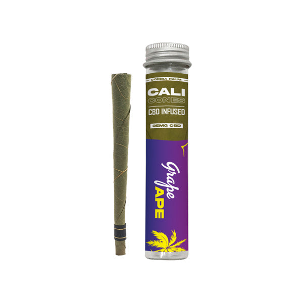 CALI CONES Cordia 30mg Full Spectrum CBD Infused Palm Cone - Grape Ape | The Cali CBD Co | Hall of Vape |  | OWN