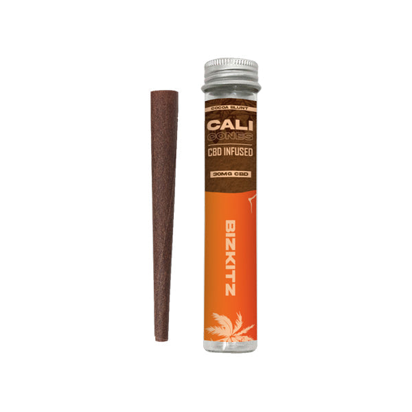 CALI CONES Cocoa 30mg Full Spectrum CBD Infused Cone - Bizkitz | The Cali CBD Co | Hall of Vape |  | Smoking Products