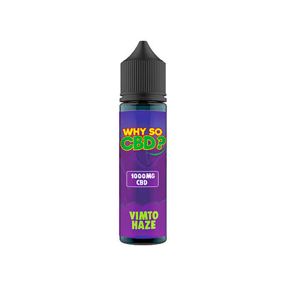 Why So CBD? 1000mg Full Spectrum CBD E-liquid 60ml | Why So CBD | Hall of Vape |  | Vaping Products