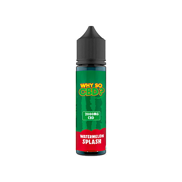 Why So CBD? 2000mg Full Spectrum CBD E-liquid 60ml | Why So CBD | Hall of Vape |  | CBD Products