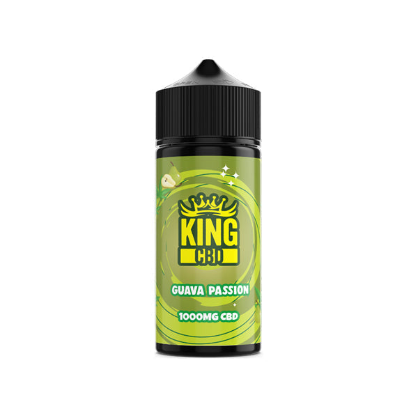 King CBD 1000mg CBD E-liquid 120ml (BUY 1 GET 1 FREE)