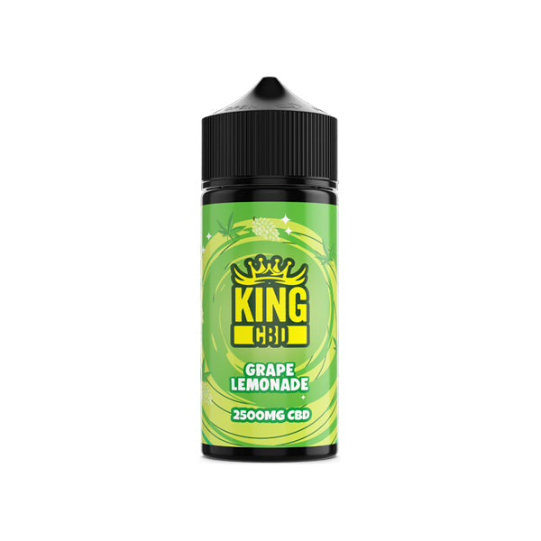 King CBD 2500mg CBD E-liquid 120ml (BUY 1 GET 1 FREE) | King CBD | Hall of Vape |  | Vaping Products