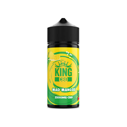 King CBD 2500mg CBD E-liquid 120ml (BUY 1 GET 1 FREE)