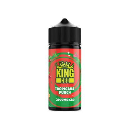 King CBD 2500mg CBD E-liquid 120ml (BUY 1 GET 1 FREE) | King CBD | Hall of Vape |  | Vaping Products