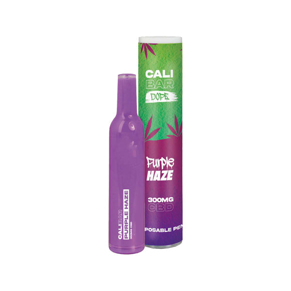 CALI BAR DOPE 300mg Full Spectrum CBD Vape Disposable - Terpene Flavoured | The Cali CBD Co | Hall of Vape |  | CBD Products