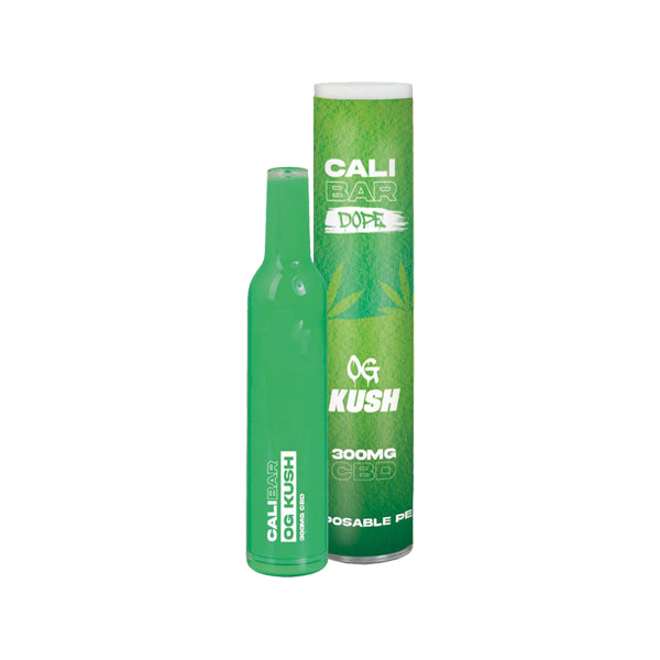 CALI BAR DOPE 300mg Full Spectrum CBD Vape Disposable - Terpene Flavoured