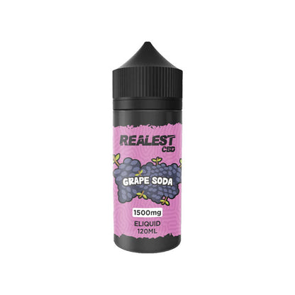 Realest CBD 1500mg Broad Spectrum CBD E-Liquid 120ml (BUY 1 GET 1 FREE) | Realest CBD | Hall of Vape |  | Vaping Products