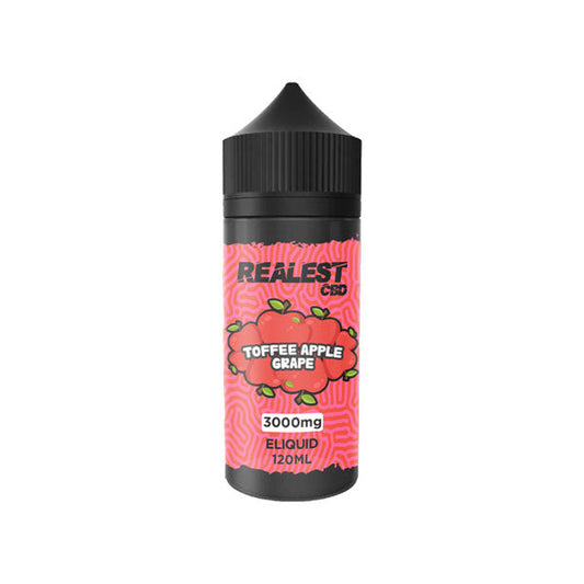 Realest CBD 3000mg Broad Spectrum CBD E-Liquid 120ml (BUY 1 GET 1 FREE) | Realest CBD | Hall of Vape |  | Vaping Products