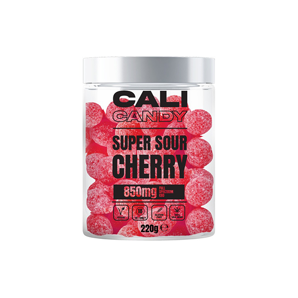 CALI CANDY 850mg Full Spectrum CBD Vegan Sweets (Small) - 10 Flavours | The Cali CBD Co | Hall of Vape |  | CBD Products