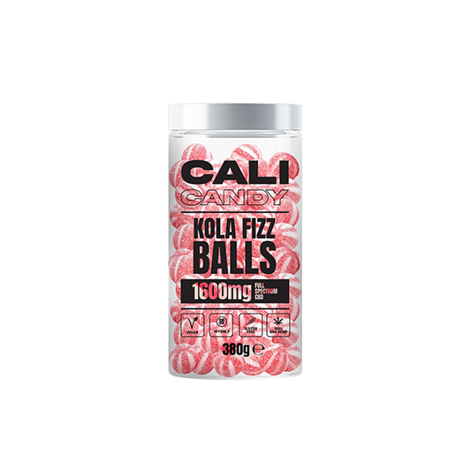 CALI CANDY 1600mg Full Spectrum CBD Vegan Sweets (Large) - 10 Flavours | The Cali CBD Co | Hall of Vape |  | CBD Products