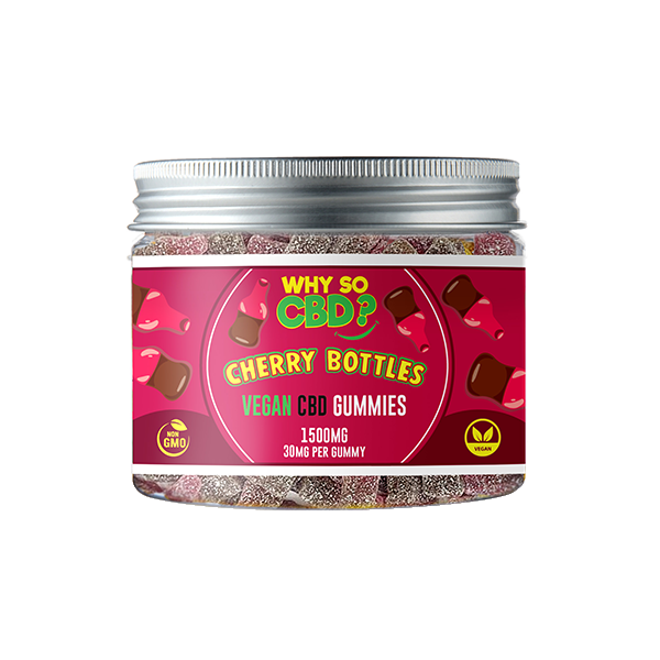 Why So CBD? 1500mg Broad Spectrum CBD Small Vegan Gummies - 11 Flavours | Why So CBD | Hall of Vape |  | CBD Products