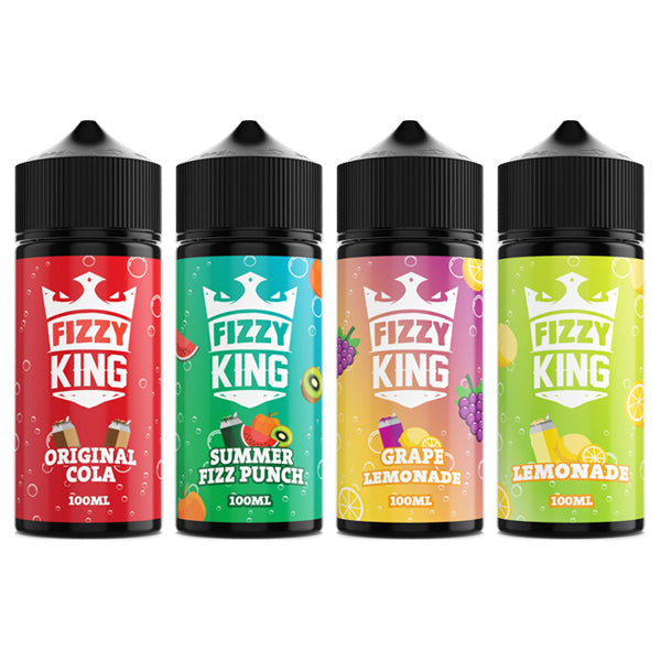 Fizzy King 100ml Shortfill 0mg (70VG/30PG) | King E-Liquids | Hall of Vape |  | Vaping Products