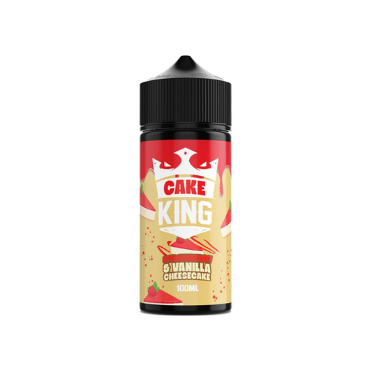 Cake King 100ml Shortfill 0mg (70VG/30PG) | King E-Liquids | Hall of Vape |  | Vaping Products