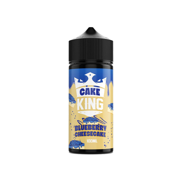 Cake King 100ml Shortfill 0mg (70VG/30PG) | King E-Liquids | Hall of Vape |  | Vaping Products