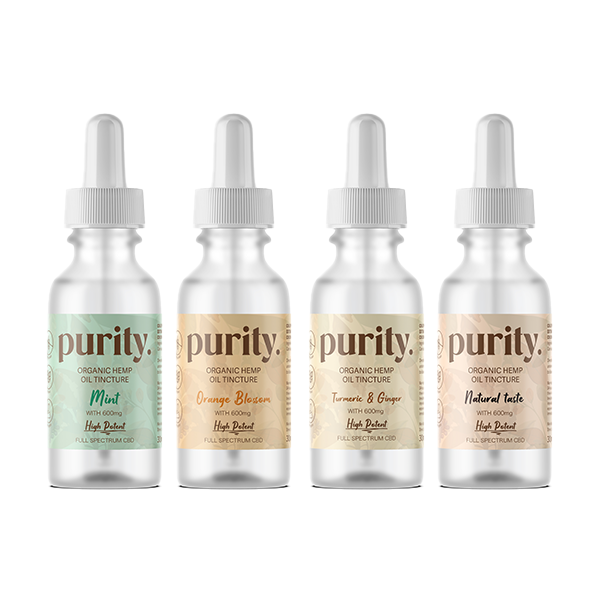 Purity 600mg Full-Spectrum High Potency CBD Olive Oil 30ml | Purity | Hall of Vape |  | CBD Products