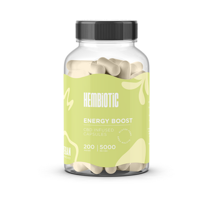 Hembiotic 5000mg Bulk Functional CBD Capsules - 200 Caps | Hembiotic | Hall of Vape |  | CBD Products