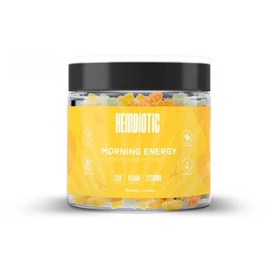 Hembiotic 2750mg Bulk Functional CBD Gummy Bears - 550g | Hembiotic | Hall of Vape |  | CBD Products