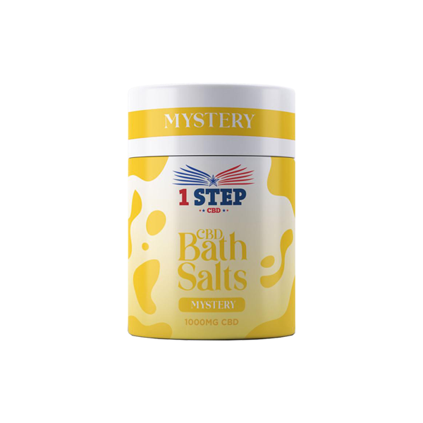 1 Step CBD 1000mg CBD Bath Salts - 500g (BUY 1 GET 1 FREE) | 1 Step CBD | Hall of Vape |  | CBD Products