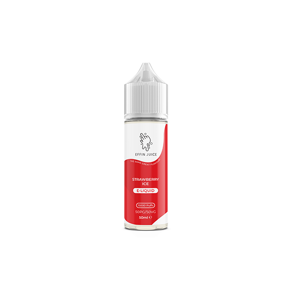 0mg EFFIN Juice 50ml Shortfill 0mg (50VG/50PG) | EFFIN Juice | Hall of Vape |  | Vaping Products