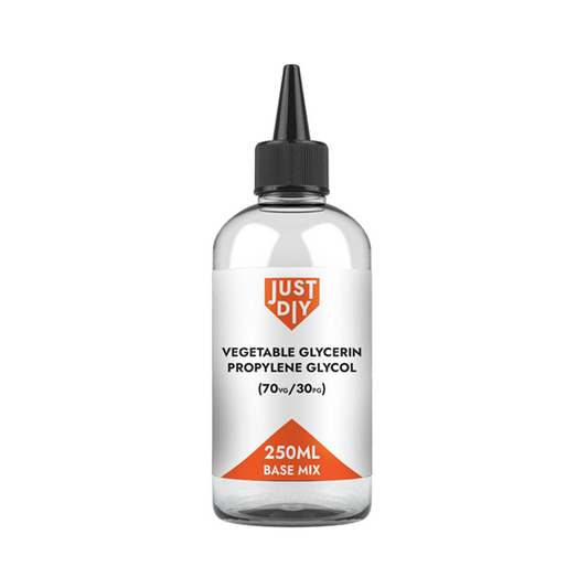 Just DIY Highest Grade 250ml Base Mix DIY E-liquid Concentrate (70VG/30PG) | Just DIY | Hall of Vape |  | Vaping Products