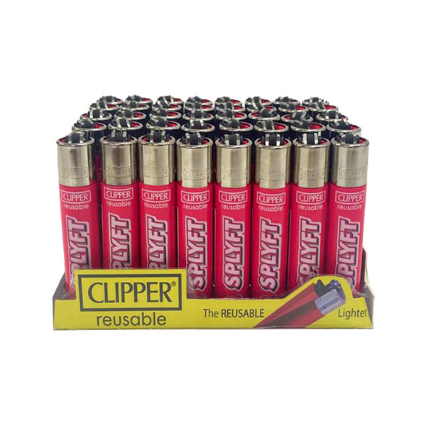 40 Clipper SPLYFT Pink Large Classic Refillable Lighters | SPLYFT | Hall of Vape |  | Smoking Products