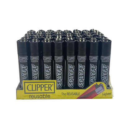 40 Clipper SPLYFT Black Large Classic Refillable Lighters | SPLYFT | Hall of Vape |  | Smoking Products