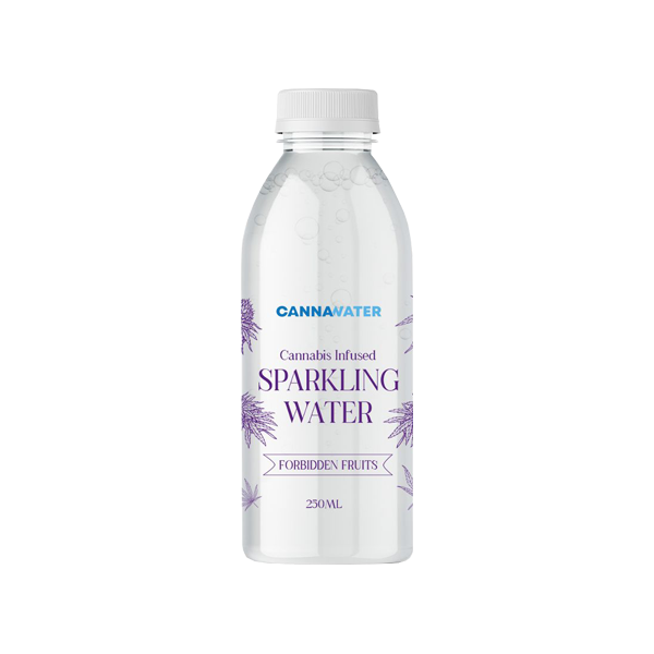 Cannawater Cannabis Infused Forbidden Fruits Sparkling Water 250ml | Cannawater | Hall of Vape |  | CBD Products