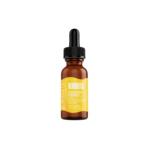 Hembiotic 500mg Broad-Spectrum Functional CBD Oil - 15ml | Hembiotic | Hall of Vape |  | CBD Products