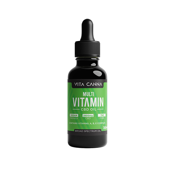 Vita Canna 2800mg Broad Spectrum Functional CBD C8 MCT Oil - 30ml | Vita Canna | Hall of Vape |  | CBD Products