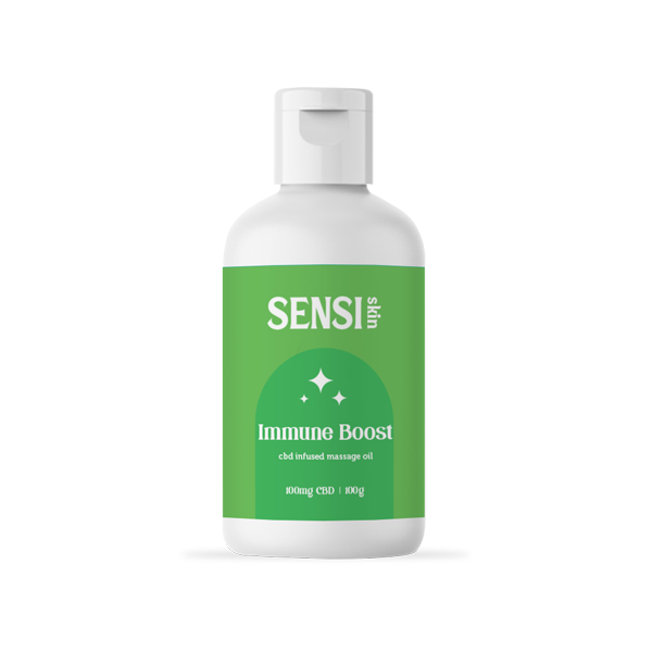 Sensi CBD 100mg CBD Massage Oil - 100ml (BUY 1 GET 1 FREE) | Sensi CBD | Hall of Vape |  | CBD Products