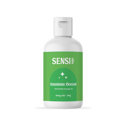 Sensi CBD 100mg CBD Massage Oil - 100ml (BUY 1 GET 1 FREE) | Sensi CBD | Hall of Vape |  | CBD Products