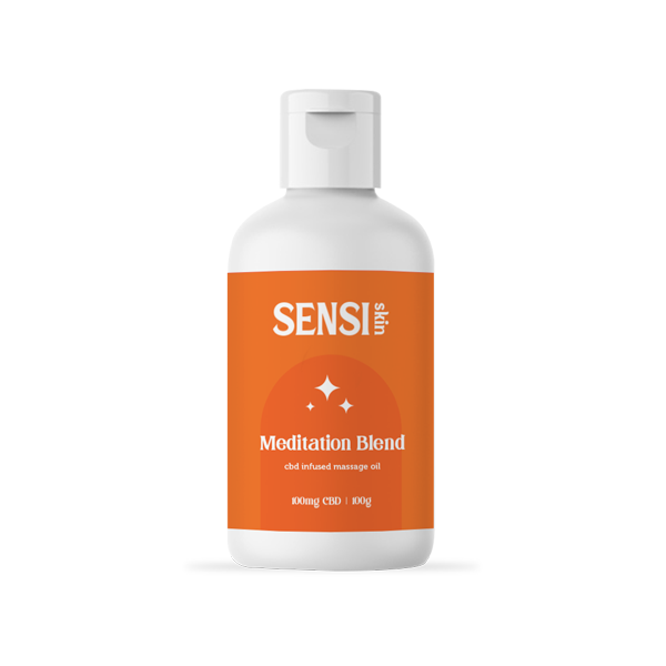 Sensi CBD 100mg CBD Massage Oil - 100ml (BUY 1 GET 1 FREE) | Sensi CBD | Hall of Vape |  | CBD Products