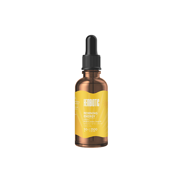 Hembiotic 2500mg Broad-Spectrum Bulk Functional CBD Oil - 50ml