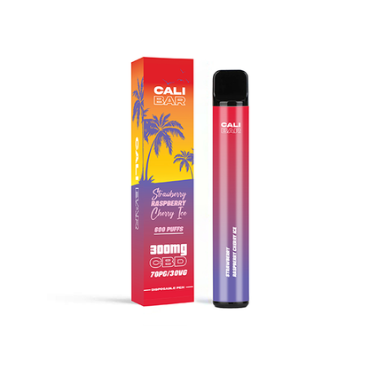 CALI BAR C600 300mg CBD Disposable Vape Device 600 Puffs | The Cali CBD Co | Hall of Vape |  | CBD Products