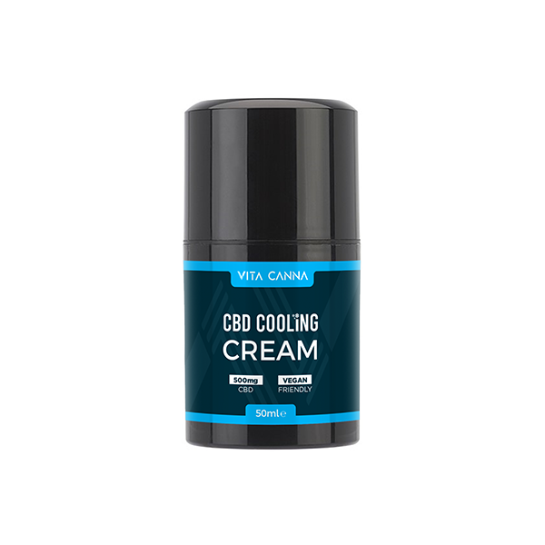 Vita Canna 500mg CBD Cooling Cream 50ml | Vita Canna | Hall of Vape |  | CBD Products