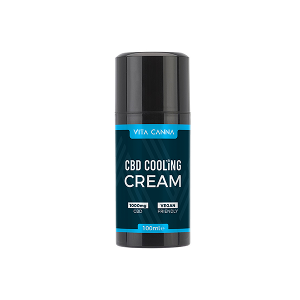 Vita Canna 1000mg CBD Cooling Cream 100ml | Vita Canna | Hall of Vape |  | CBD Products